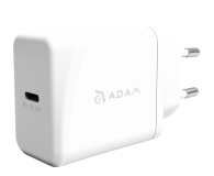 Adam Elements OMNIA F1 USB-C 20W (biała) - 1060946 - zdjęcie 1
